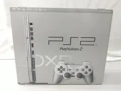 【動作確認済・まとめ売り・バラ売り不可】PlayStation2 Satin Silver（SCPH-79000）&コントローラ一式セット SONY プレイステーション PS2
