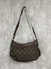 russet ラシット 総柄 ナイロン ショルダー バッグ size-/茶 ■■ レディース