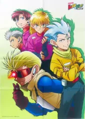 爆走兄弟レッツ&ゴー　販促ポスター グッズ-ポスター】爆走兄弟レッツ&ゴー!! 星馬 烈&星馬 豪 A3マット