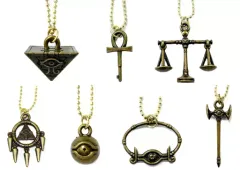 【中古】キーホルダー・マスコット(キャラクター) 全7種セット 「遊戯王デュエルモンスターズ 千年アイテムメタルマスコット」