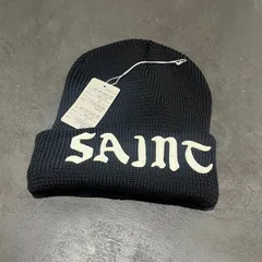 SAINT Mxxxxxx 黒ビーニー　正規品　SAINT MICHAEL SAINT Mxxxxxx 黒ビーニー 正規品 SAINT MICHAEL セントマイケル