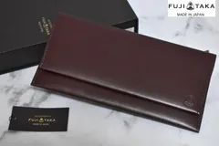 新品未使用❗️ FUJITAKA フジタカの薄型長財布 ブラック　美品✨️ 2025年最新】fujitaka 財布の人気アイテム - メルカリ