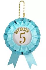 [중고] 키홀더 제이드 리치 축하 생일 로제트풍 캔 배지 홀더 [디즈니 트위스티드 원더랜드 프리미엄 생일 2023 POP UP SHOP in 애니메이트]