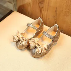 ☆ ゴールド ☆ 29/17.5cm ☆ フォーマルシューズ 女の子 nmshoes889 フォーマルシューズ 女の子 フォーマル靴 フォーマル 靴 ドレスシューズ キッズ パンプス シューズ 子供靴 ストラップ 滑りにくい 面ファスナー キラキラ