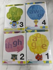 ワールドワイドキッズ フォニックスDVD 1-4巻セット - メルカリ