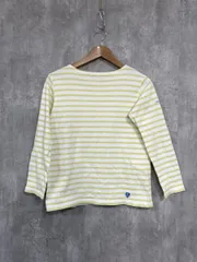 ORCIVAL オーシバル ボーダー ロング カットソー sizeM/白ｘ黄 ■◇ レディース