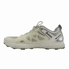 ヘルノ ラミナー × スカルパ HERNO LAMINAR × SCARPA TPUフィルムボンディングメッシュ トレイルランニングシューズ スニーカー 靴 テック SH002UL サイズUS10 約28.0cm 白 ホワイト シルバー メンズ/4のサムネイル