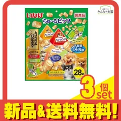 いなば 犬用 ちゅ〜る(ちゅーる)ビッツ 乳酸菌1.4兆個 とりささみバラエティ 12g× 28袋入 3個セット まとめ売り