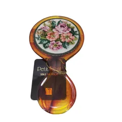 ヴィンテージ　プチポワンのビーズバックと鏡、櫛のセット プチポワン | AntiqueRose