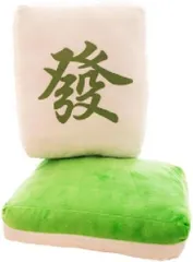 MINORITY DESIGN 麻雀牌 クッション 抱き枕 ぬいぐるみ グッズ マージャン 背もたれ 肘置き 役満 大三元 ふかふか 面白い(発)のサムネイル
