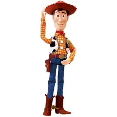 【新品・送料無料】トイ・ストーリー リアルサイズトーキングフィギュア ウッディ (リミックス版・声優：唐沢寿明)