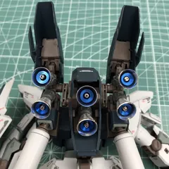シルバー+ブルー MG 1/100 機動戦士ガンダムNT シナンジュ・スタイン(ナラティブVer.)用 メタルバーニアセット (シルバー+ブルー)