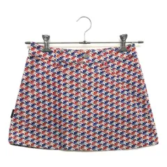 中古 レディース ジャックバニー Jack Bunny!! スカート 0(S) 白×赤×青 インナーパンツ付き 総柄