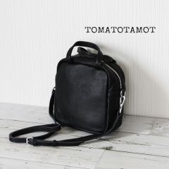 TOMATOTAMOT 本革 ころりんポシェット ミニショルダーバッグ 2個 