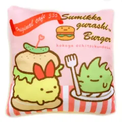 【中古】クッション・抱き枕・本体(キャラクター) えびふらいのしっぽ＆ざっそう ミニクッション 「すみっコぐらし すみっコくじ Part9」 ミニクッション賞