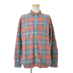 【JCREW】フランネルチェック長袖シャツ