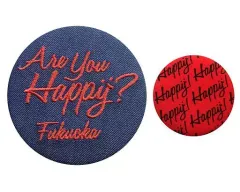 【中古】バッジ・ピンズ(男性) 嵐 バッジセット(2個組) 「ARASHI LIVE TOUR 2016-2017 Are You Happy?」 福岡会場限定