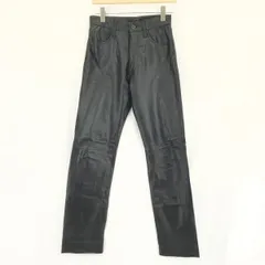 ゾエラ/zoella★牛本革ライダースパンツ【S/黒】◆BA667L<sale>