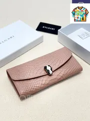 【今日特価】Bulgari ブルガリ レザーウォレット 高品質仕上がりのファッショナブルデザイン