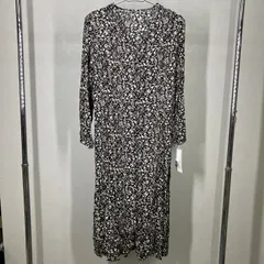 エヌ ナチュラルビューティーベーシック 小花柄ロングワンピース レディース M サイズ レーヨン100％ 新品未使用品