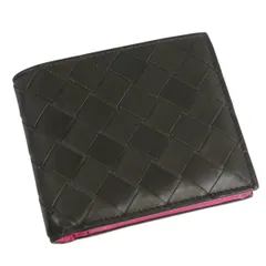 美品 ボッテガヴェネタ BOTTEGA VENETA 財布 二つ折り財布 イント