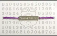 【中古】アクセサリー(非金属)(男性) 東方神起 ミサンガ(大阪/パープル) 「TOHOSHINKI 4th LIVE TOUR 2009 ～The Secret Code～」 グッズ付きチケット購入特典