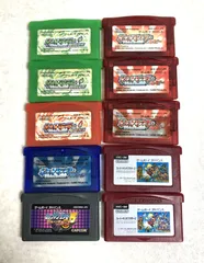 【DH1381】ゲームボーイアドバンス ソフト 10個 セット ポケモン マリオ