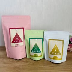 【三角ティーバッグ 和紅茶20個入、深蒸し緑茶10個入、玄米茶10個入 ３点セット】