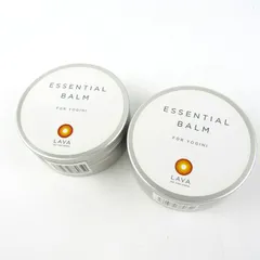 ラバ　新品　ヨギッシュ　エッセンシャルバーム　ラバスタイル　お得な5点セット Amazon.co.jp: LAVA エッセンシャルバーム 65g : ビューティー
