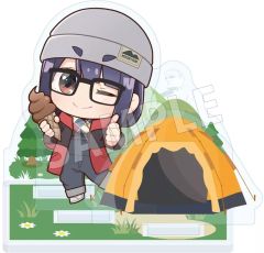 [중고] 아크릴 스탠드 아크릴 패널 오가키 치아키 아크릴 디오라마 [유루 캔 △ SEASON3]