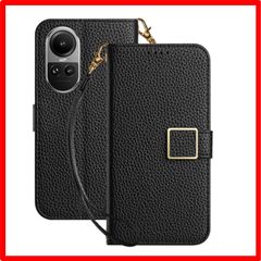 【セール中】 Oppo Reno10 Pro 5G_ブラック Deeaar oppo reno10 pro 5g ケース手帳型 人気 スマホケース oppo r