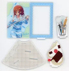 【中古】アクリルスタンド・アクリルパネル 中野三玖 アクリルシート付きジオラマスタンド 「五等分の花嫁* ～月夜の菓子工房～」