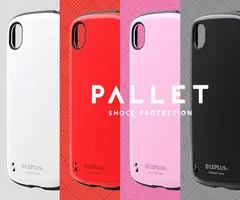 AQUOS sense2 （SH-01L SHV43 SH-M08） Android One S5 AQUOS sense2かんたん 耐衝撃ハイブリッドケース カバー 「PALLET」 ホワイト レッド ピンク ブラック ルプラス(Leplus)製のサムネイル
