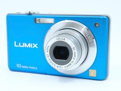 Panasonic パナソニック LUMIX DMC-FS7 ブルー コンデジ #2795