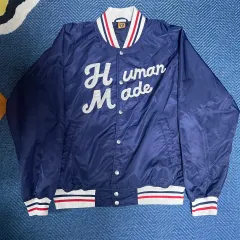 入手困難★希少♪【HUMAN MADE】スタジアムジャケットOlive Drab 2025年最新】humanmade スタジャンの人気アイテム - メルカリ