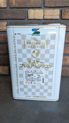 【未開封】エスケー　プレミアムシリコン　15ｋｇ　Ｎ-80　グレー系　つや有り　超耐久性・超耐候性