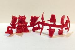SDガンダム ガン消し フューラーザタリオン 赤 - メルカリ