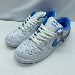 【中古】Nicole Hause×NIKE SB DUNK LOW PRO Victory of The People/University Blue サイズ29cm FZ8802-100 ホワイト ブルー[19]