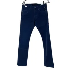 Z1536【美品】REPLAY リプレイ デニム ジーンズ レギュラースリム ネイビー サイズW28 L32 未使用タグ付
