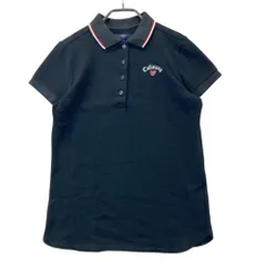 サイズ：L CALLAWAY キャロウェイ  半袖ポロシャツ  ブラック系 [240101493932] ゴルフウェア レディース ストスト