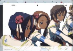 THE IDOLM@STER MOVIE 빛의 저편에 방문자 특전 본편 복제 원화&셀 화풍 클리어 파일 [아즈사/이오리/진]