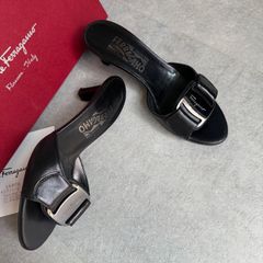 Christian Dior ディオール トロッター 鍵チャーム サンダル 黒 | Mercari