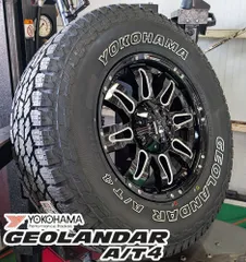 RAV4 エクストレイル デリカD5 CX8 CX5 アウトランダー 17インチ LEXXEL Balano ヨコハマ ジオランダー AT4 G018 225/65R17 245/65R17 タイヤホイールセット 新品 4本セット 1台分のサムネイル