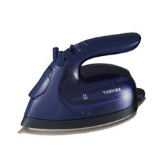 【特売】東芝(TOSHIBA) アイロン スチーム 衣類スチーマー コードレス TA-FV440 軽量 約0.9kg コンパクト スチーム持続時間 約2分 スチーム量 約5ml/分 シルバーチタンコート かけたまま ネイビーブルー