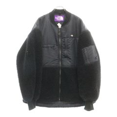 THE NORTH FACE PURPLE LABEL (ノースフェイスパープルレーベル) ×Ron Herman Wool Boa Fleece Denali Jacket ×ロンハーマンウールボア デナリジャケット アウター ブラック NA2154N