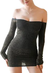 FUPUTWO ボディコン コスプレ セクシー レディース レオタード タイツ付き( ゴールド)