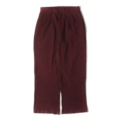 SHAREEF シャリーフ パンツ バーガンディ サイズ:2 | ツータック 楊柳 ワイド トラウザー スラックス パンツ (YOURYU WIDE PANTS 23712016) | 日本製 | ボトムス ズボン【メンズ】【中古】のサムネイル