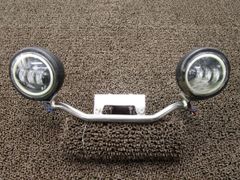 イントルーダー400 クラシック フォグランプ ステー □A438！VK54A スズキ 【 K509 】 INTRUDER CLASSIC キャブ車 動画有