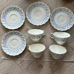 NARUMIボンチャイナ ￼シルキーホワイトシリーズ、食器18 点セット一式