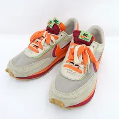 NIKE×sacai×CLOT ◆LD Waffle Orange Blaze/ワッフル/クロット/オレンジ/26.5cm DH1347-100 【靴/クツ/シューズ/SHOES】 メンズファッション